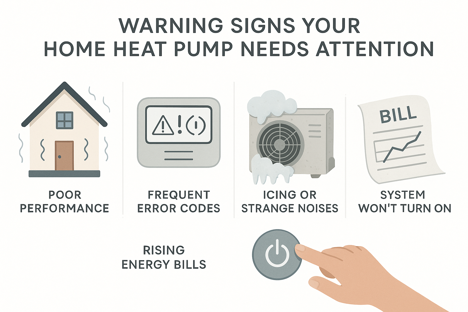 Signs Your Heat Pump Needs Servicing – Heating System Repairs and More