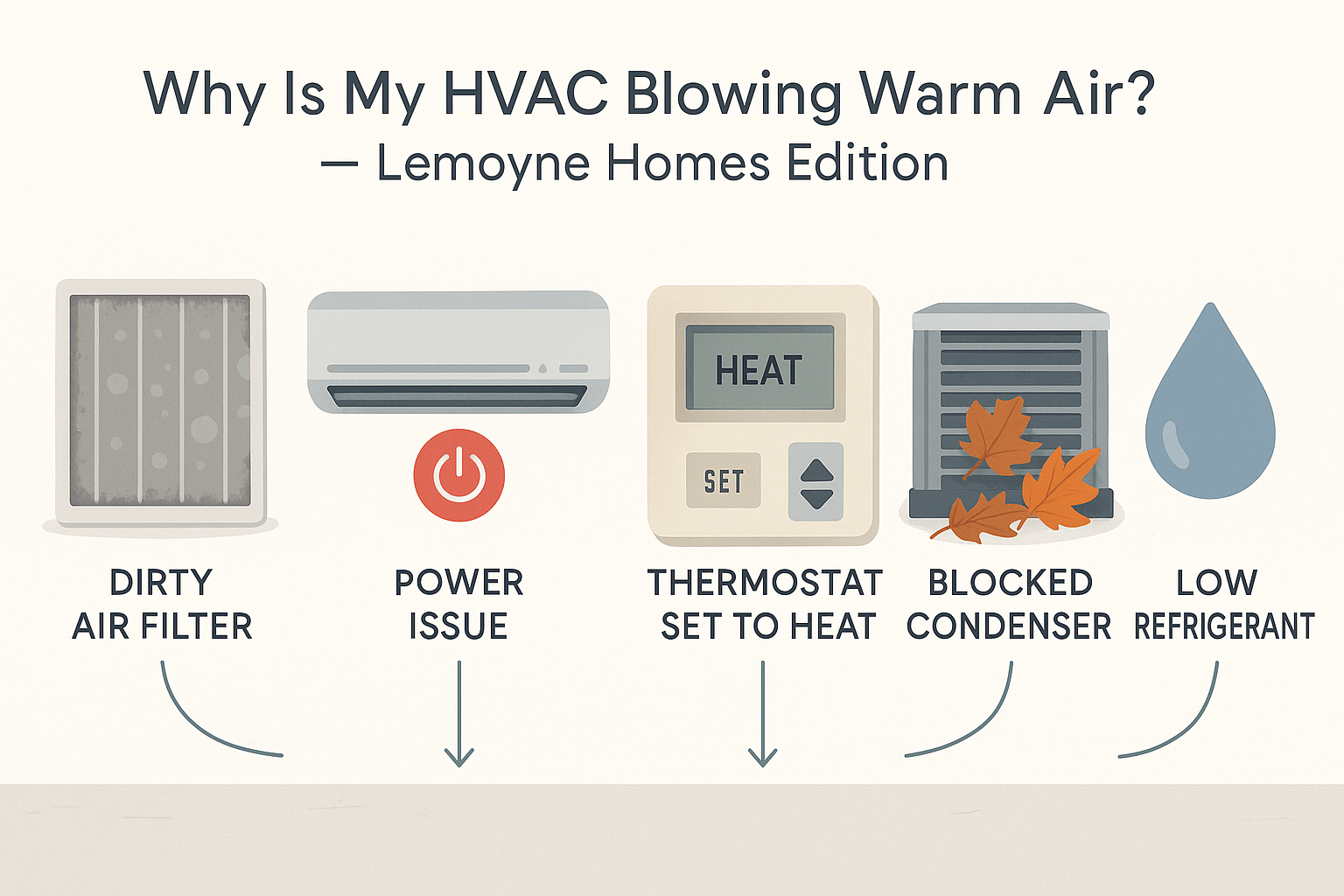 Why Is My HVAC Blowing Warm Air?