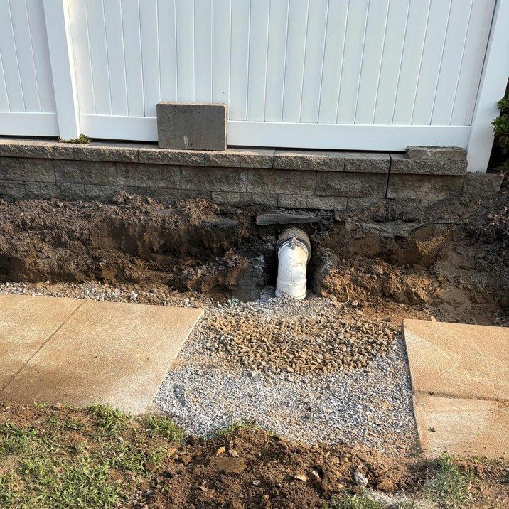 Sewer cleanout riser used by Leaps and Bounds for high pressure hydro jetting